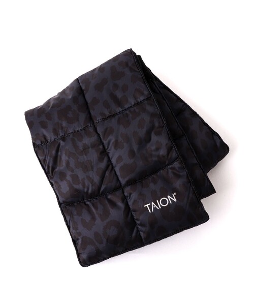 TAION(タイオン)の「【TAION/タイオン】BASIC DOWN SCARF 17(マフラー・メンズ・キャメル/ダークネイビー/ブルー系その他6/チャコールグレー/ブラック/ブラウン系その他・FREE)」の19枚目の写真