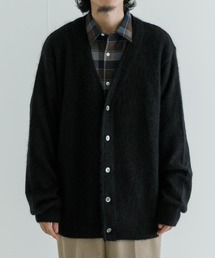 Yonetomi | Yonetomi　SHAGGY MOHAIR CARDIGAN(カーディガン/ボレロ)