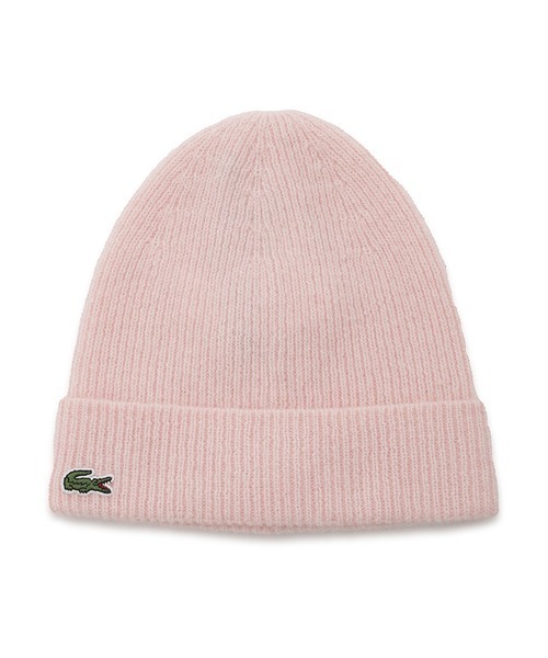 SNIDEL（スナイデル）の「LACOSTE/ニット帽（ニットキャップ/ビーニー・レディース・ピンク/グレー/アイボリー・FREE）」の21枚目の写真