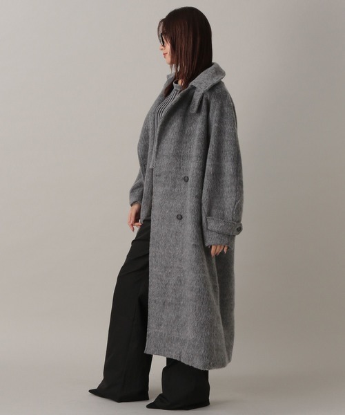 FOREVER 21（フォーエバー トゥエンティーワン）の「【2024FW】アソートシャギー２ＷＡＹロングコート（チェスターコート・レディース・その他/グレー・FREE）」の10枚目の写真