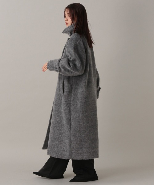 FOREVER 21（フォーエバー トゥエンティーワン）の「【2024FW】アソートシャギー２ＷＡＹロングコート（チェスターコート・レディース・その他/グレー・FREE）」の12枚目の写真