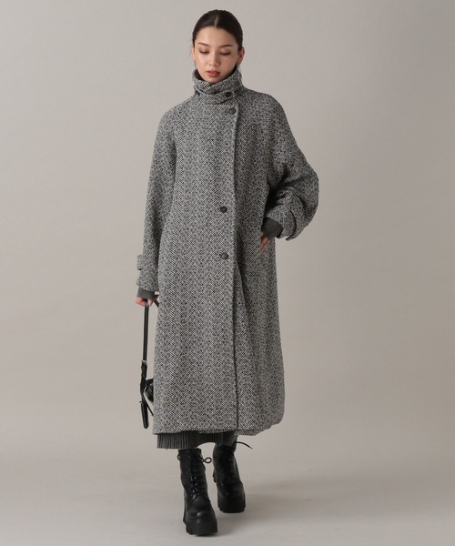 FOREVER 21（フォーエバー トゥエンティーワン）の「【2024FW】アソートシャギー２ＷＡＹロングコート（チェスターコート・レディース・その他/グレー・FREE）」の3枚目の写真