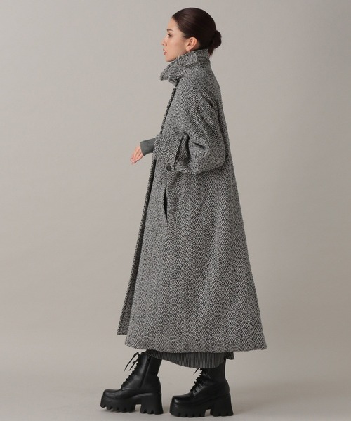 FOREVER 21（フォーエバー トゥエンティーワン）の「【2024FW】アソートシャギー２ＷＡＹロングコート（チェスターコート・レディース・その他/グレー・FREE）」の4枚目の写真