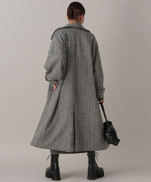 FOREVER 21（フォーエバー トゥエンティーワン）の「【2024FW】アソートシャギー２ＷＡＹロングコート（チェスターコート・レディース・その他/グレー・FREE）」の6枚目の写真