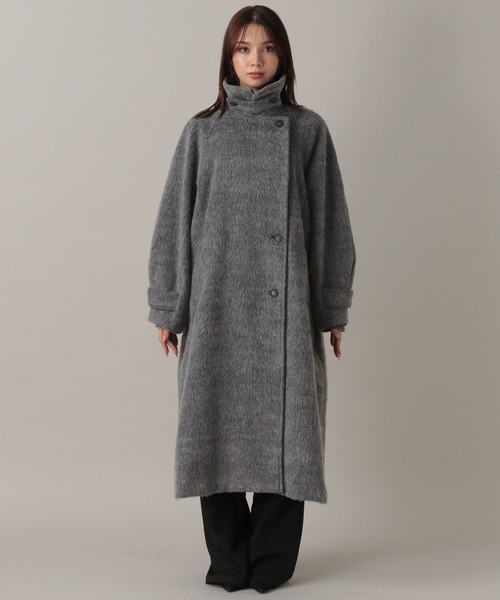 FOREVER 21（フォーエバー トゥエンティーワン）の「【2024FW】アソートシャギー２ＷＡＹロングコート（チェスターコート・レディース・その他/グレー・FREE）」の14枚目の写真