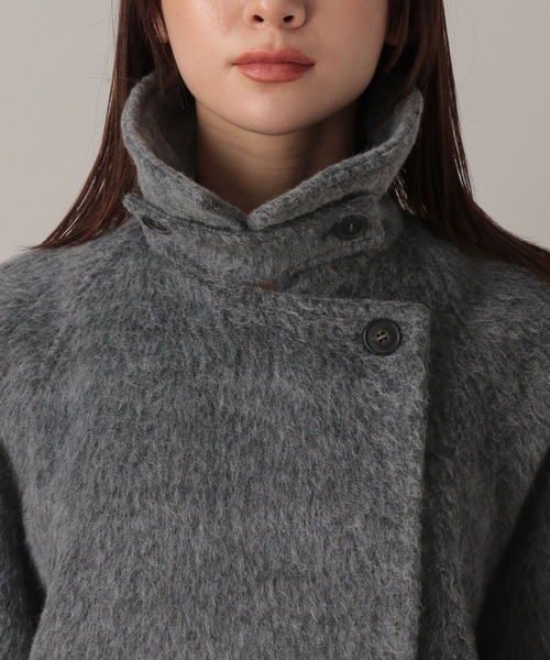 FOREVER 21（フォーエバー トゥエンティーワン）の「【2024FW】アソートシャギー２ＷＡＹロングコート（チェスターコート・レディース・その他/グレー・FREE）」の17枚目の写真