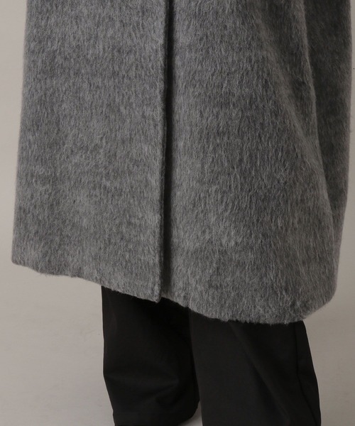 FOREVER 21（フォーエバー トゥエンティーワン）の「【2024FW】アソートシャギー２ＷＡＹロングコート（チェスターコート・レディース・その他/グレー・FREE）」の20枚目の写真