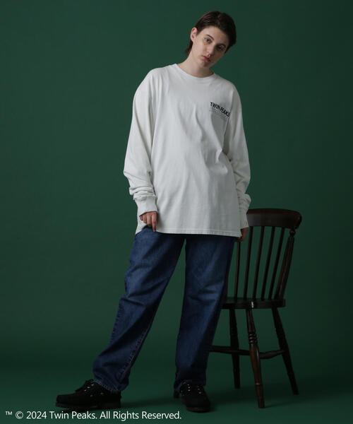 MANASTASH（マナスタッシュ）の「MANASTASH/マナスタッシュ TWIN PEAKS L/S TEE 01 ツイン・ピークス ロングスリーブTシャツ 01（Tシャツ/カットソー・メンズ・ブラック/ホワイト/ブラウン・L/M/XL/S）」の15枚目の写真