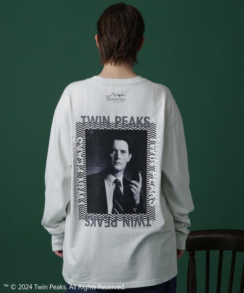 MANASTASH（マナスタッシュ）の「MANASTASH/マナスタッシュ TWIN PEAKS L/S TEE 01 ツイン・ピークス ロングスリーブTシャツ 01（Tシャツ/カットソー・メンズ・ブラック/ホワイト/ブラウン・L/M/XL/S）」の17枚目の写真