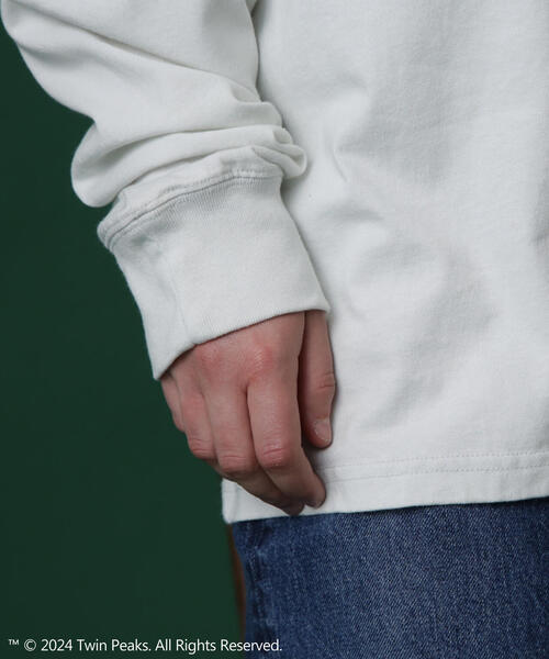 MANASTASH（マナスタッシュ）の「MANASTASH/マナスタッシュ TWIN PEAKS L/S TEE 01 ツイン・ピークス ロングスリーブTシャツ 01（Tシャツ/カットソー・メンズ・ブラック/ホワイト/ブラウン・L/M/XL/S）」の21枚目の写真