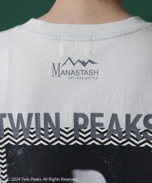 MANASTASH（マナスタッシュ）の「MANASTASH/マナスタッシュ TWIN PEAKS L/S TEE 01 ツイン・ピークス ロングスリーブTシャツ 01（Tシャツ/カットソー・メンズ・ブラック/ホワイト/ブラウン・L/M/XL/S）」の22枚目の写真