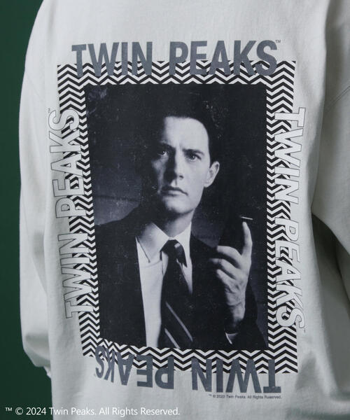 マナスタッシュ MANASTASH ツインピークス ロンT 黒 MANASTASH/マナスタッシュ/TWIN PEAKS L/S TEE 02 | MANASTASH（マナ