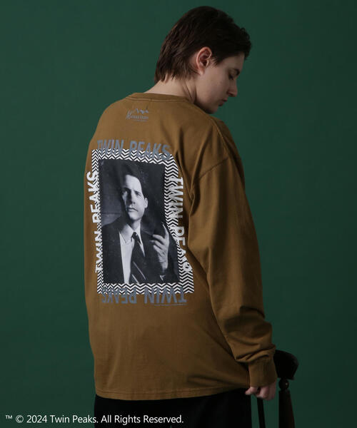 セール】MANASTASH/マナスタッシュ TWIN PEAKS L/S TEE 01 ツイン