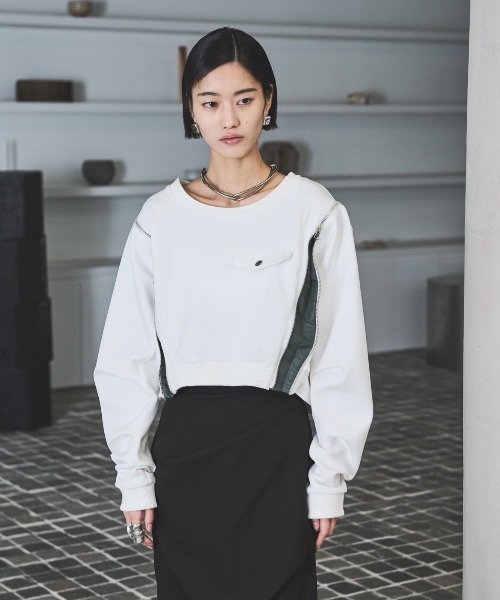 AIC.（エーアイシー）の「メニーウェイジップデザイントップス（その他