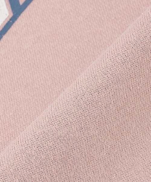 LOVETOXIC（ラブトキシック）の「【GOODPRICE】裏起毛カレッジプルオーバー（スウェット・キッズ・トップグレー/チャコール/グリーン/ピンク/オフホワイト・L/M/S）」の13枚目の写真