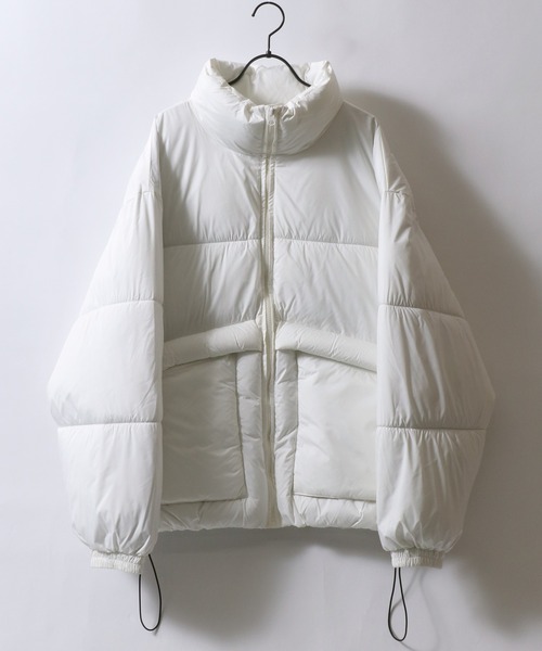 【セール】Volume Highneck Padded Jacket/別注 ボリュームハイネック 中綿ジャケット パファージャケット パデッドジャケット ファイバーダウンジャケット レディース メンズ（ダウンジャケット/コート）｜SITRY（シトリー）