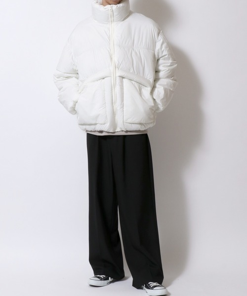 【セール】Volume Highneck Padded Jacket/別注 ボリュームハイネック 中綿ジャケット パファージャケット パデッドジャケット ファイバーダウンジャケット レディース メンズ（ダウンジャケット/コート）｜SITRY（シトリー）