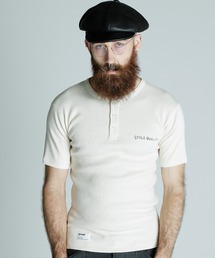 schott | Schott/ショット/ARMY RIB HENLEY T-SHIRT/アーミーリブ ヘンリー Tシャツ(Tシャツ/カットソー)
