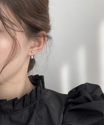 SILVER BULLET（シルバーバレット）の「『SBLTR』ユニセックス 雫ドロップデザインピアス（ピアス（両耳用））」