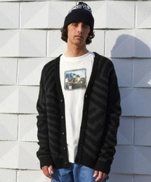 VOLCOM TT COLLAGE CARDIGAN カーディガン VOLCOM ボルコム カーデガン TT Tokyo True COLLAGE CARDIGAN
