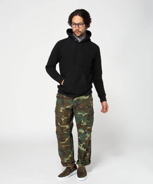 JOURNAL STANDARD（ジャーナルスタンダード）の「CAMBER / キャンバー : 12oz HOOD PULL OVER / パーカー #（パーカー・メンズ・グレー/ネイビー/ブラック/ホワイト・MEDIUM/SMALL）」の17枚目の写真