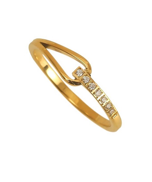 ABBEY MARKET（アビーマーケット）の「金属アレルギー対応 サージカルステンレス ニッケルフリー シンプルリング ステンレスリング K18GP 18金コーティング キュービックジルコニア（リング・レディース・シルバー/ゴールド・9号/11号/14号/16号/18号/21号）」の13枚目の写真