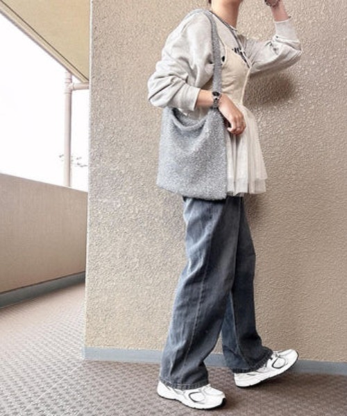 L LABEL(エルラベル)の「ラメシャギートートバッグ(トートバッグ・レディース・ピンク/ゴールド/ブラック/シルバー・FREE)」の7枚目の写真