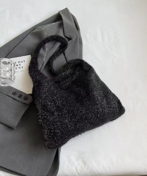 L LABEL(エルラベル)の「ラメシャギートートバッグ(トートバッグ・レディース・ピンク/ゴールド/ブラック/シルバー・FREE)」の16枚目の写真