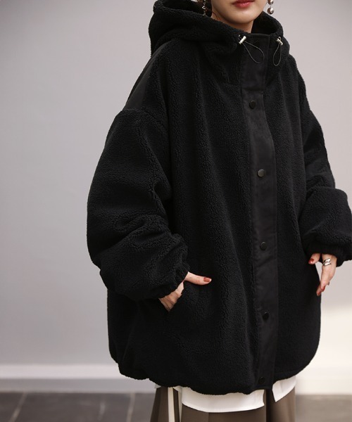 セール】ビッグボアアウター（ブルゾン）｜HUG.U（ハグユー）の