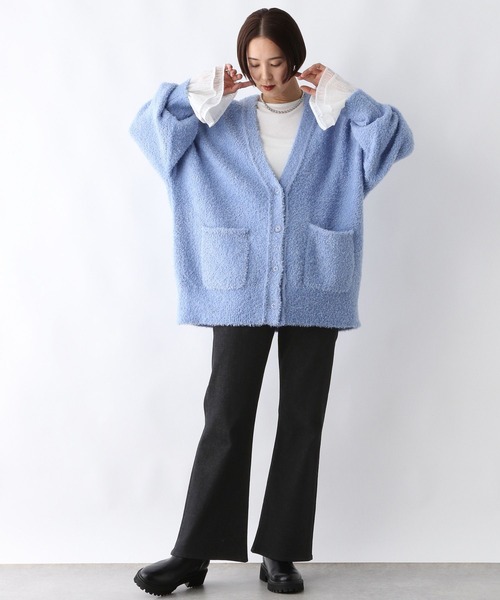 LEPSIM（レプシィム）の「タイトフレアデニムパンツ 286831（デニム