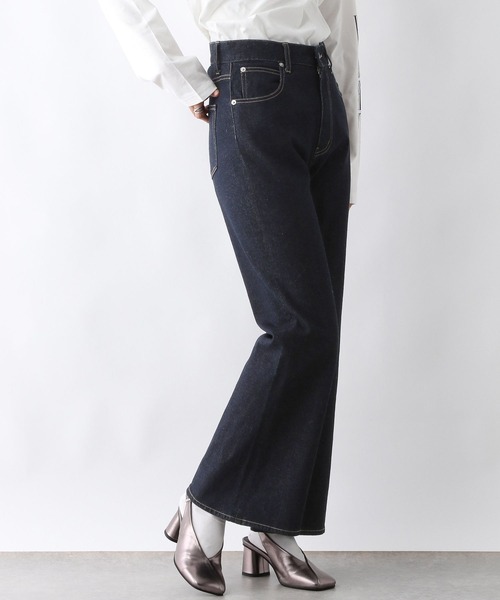 LEPSIM（レプシィム）の「タイトフレアデニムパンツ 286831（デニム