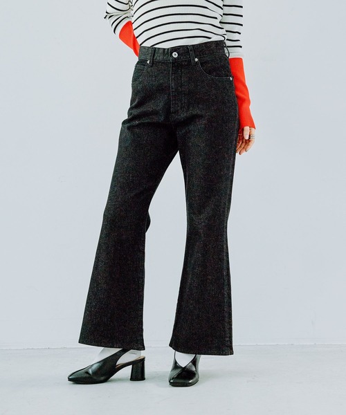 ウリボ－様 セール】タイトフレアデニムパンツ 286831（デニムパンツ）｜LEPSIM