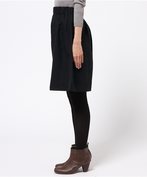 earth music&ecology（アースミュージックアンドエコロジー）の「フェイクスウェードスカート（スカート・レディース・ワインレッド/ブラウン/キャメル/ネイビー/カーキ・FREE）」の7枚目の写真