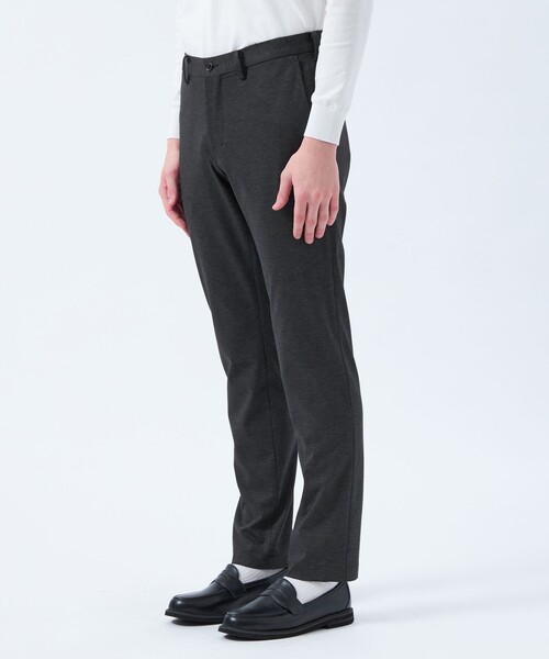 MACKINTOSH PHILOSOPHY（ﾏｯｷﾝﾄｯｼｭ ﾌｨﾛｿﾌｨｰ）の「テーラードジャージー パンツ チドリ/バーズアイ（その他パンツ・メンズ・ネイビー/チャコールグレー・38/40/42/44）」の7枚目の写真