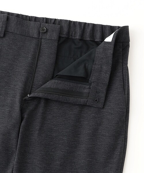 MACKINTOSH PHILOSOPHY（ﾏｯｷﾝﾄｯｼｭ ﾌｨﾛｿﾌｨｰ）の「テーラードジャージー パンツ チドリ/バーズアイ（その他パンツ・メンズ・ネイビー/チャコールグレー・38/40/42/44）」の10枚目の写真