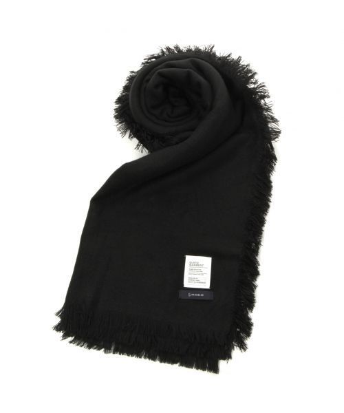 RAGEBLUE（レイジブルー）の「フリンジショールマフラー/570457（マフラー・メンズ・ブラック/グレー系その他/オリーブ・FREE）」の12枚目の写真