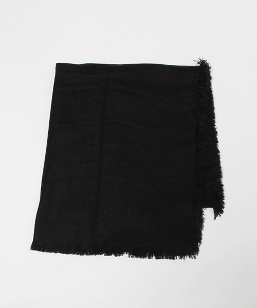 RAGEBLUE（レイジブルー）の「フリンジショールマフラー/570457（マフラー・メンズ・ブラック/グレー系その他/オリーブ・FREE）」の10枚目の写真