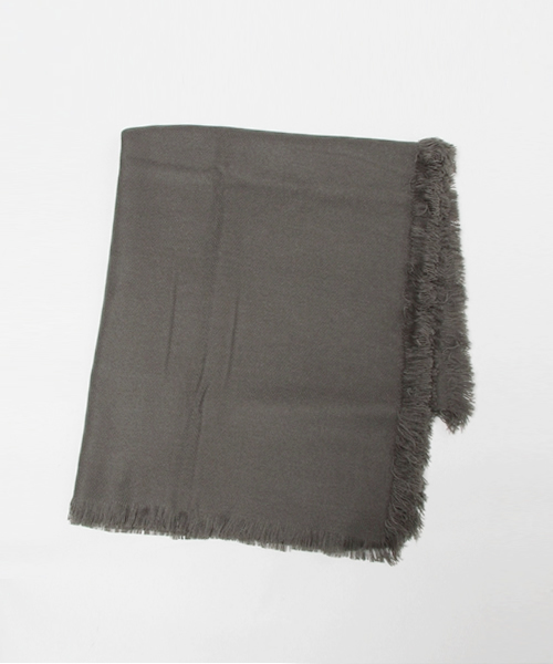 RAGEBLUE（レイジブルー）の「フリンジショールマフラー/570457（マフラー・メンズ・ブラック/グレー系その他/オリーブ・FREE）」の11枚目の写真