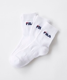 FILA GOLF（フィラゴルフ ）の「【FILA GOLF/フィラゴルフ】3Pソックス　ミドル（ソックス/靴下）」
