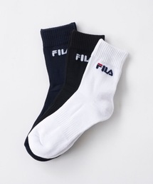 FILA GOLF（フィラゴルフ ）の「【FILA GOLF/フィラゴルフ】3Pソックス　ミドル（ソックス/靴下）」