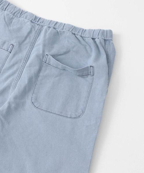 ITEMS URBANRESEARCH（アイテムズ アーバンリサーチ）の「クールタッチ デニムイージーパンツ（その他パンツ・メンズ・ブラック/インディゴブルー/ブルー系その他・MEDIUM/LARGE）」の9枚目の写真