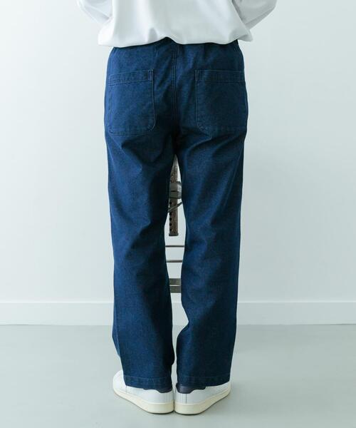 ITEMS URBANRESEARCH（アイテムズ アーバンリサーチ）の「クールタッチ デニムイージーパンツ（その他パンツ・メンズ・ブラック/インディゴブルー/ブルー系その他・MEDIUM/LARGE）」の20枚目の写真