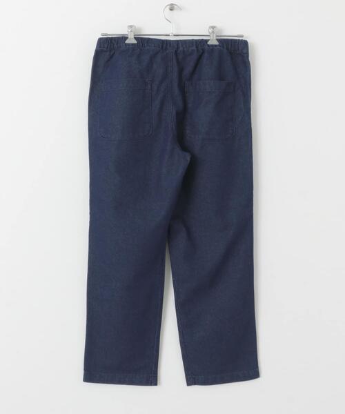 ITEMS URBANRESEARCH（アイテムズ アーバンリサーチ）の「クールタッチ デニムイージーパンツ（その他パンツ・メンズ・ブラック/インディゴブルー/ブルー系その他・MEDIUM/LARGE）」の17枚目の写真