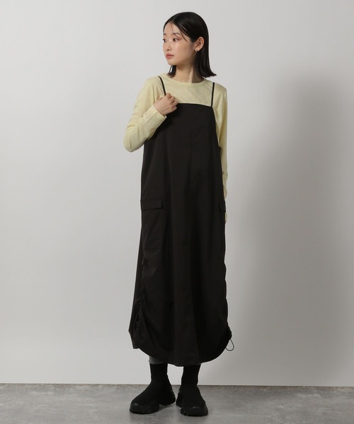 LAKOLE(ラコレ)の「シアーテレコ長袖T / 291829(Tシャツ/カットソー・レディース・イエロー/オフホワイト/ブラック/グレー・FREE)」の22枚目の写真