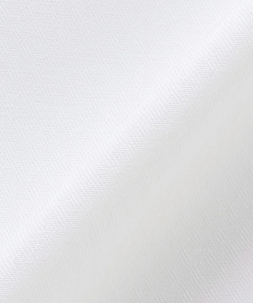 TOKYO SHIRTS(トウキョウシャツ)の「透け防止 形態安定ノーアイロン ワイド 長袖ビジネスワイシャツ(ビジネスシャツ・レディース・ブルー/ホワイト・M/LL/XL/L/S)」の6枚目の写真