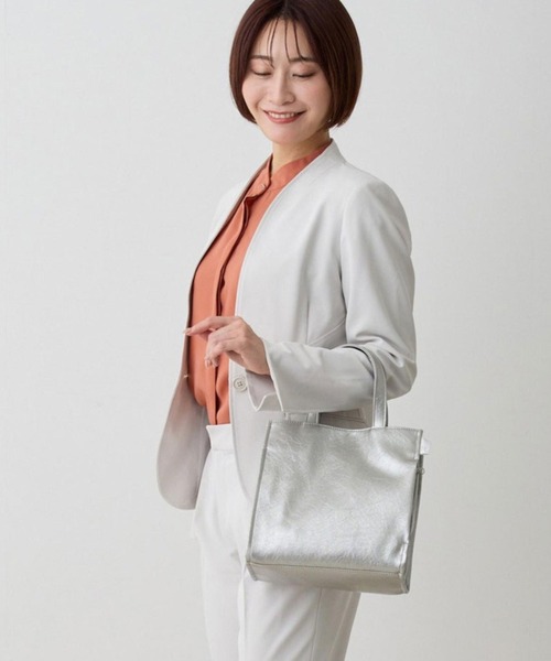 ROOTOTE(ルートート)の「ルートート / LT.スクエア.クラシック-B(トートバッグ・レディース・ブラック系その他/ブラック系その他3/シルバー系その他4/ブルー系その他5/ゴールド系その他2・FREE)」の1枚目の写真