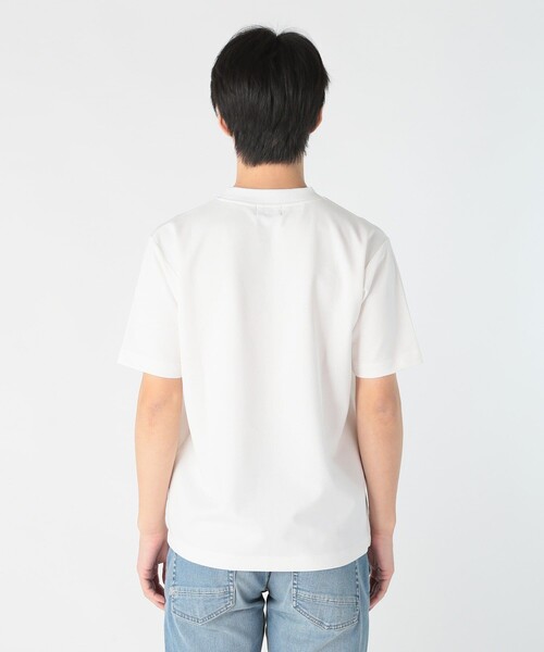 MEN'S BIGI(メンズビギ)の「【HONDA / ホンダ】別注 バイクエンブレムポケットTEE(Tシャツ/カットソー・メンズ・ネイビー/ホワイト・03/02)」の21枚目の写真