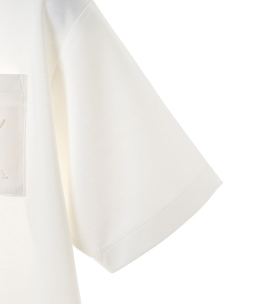 MEN'S BIGI（メンズビギ）の「【HONDA / ホンダ】別注 バイクエンブレムポケットTEE（Tシャツ/カットソー・メンズ・ネイビー/ホワイト・03/02）」の11枚目の写真