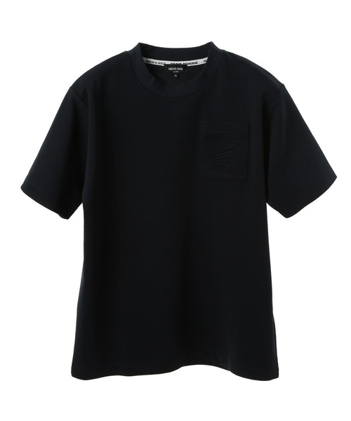 MEN'S BIGI（メンズビギ）の「【HONDA / ホンダ】別注 バイクエンブレムポケットTEE（Tシャツ/カットソー・メンズ・ネイビー/ホワイト・03/02）」の17枚目の写真