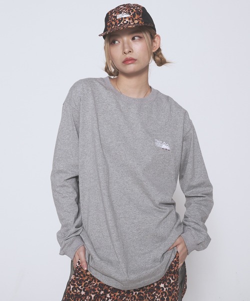 FIRST DOWN（ファーストダウン）の「ロングスリーブ Tシャツ コットンジャージ #1（Tシャツ/カットソー・メンズ・杢グレー/ホワイト/ブラック・XL/L/M）」の9枚目の写真